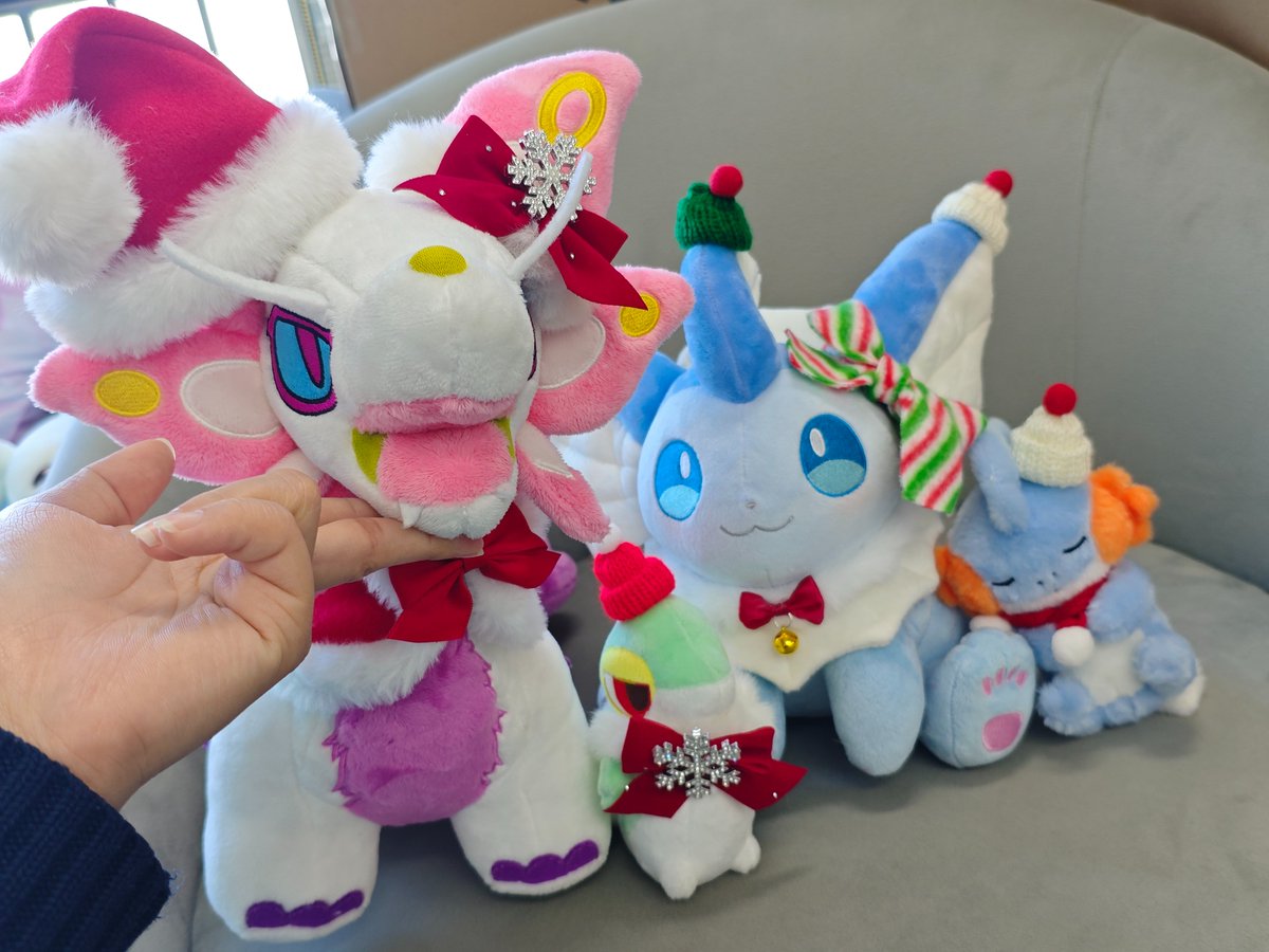 🎅I don't want a lot for Christmas. There is just o...four things I need😚😚😚
🔗puffo.net/shop-4/
     
#Mudkip #Vaporeon #Snivy #Mizutsune #plush #pokemon #MonsterHunter #MH #MHRise #MHWilds #Eeveelutions #pokemonplushcollection #plushcollection