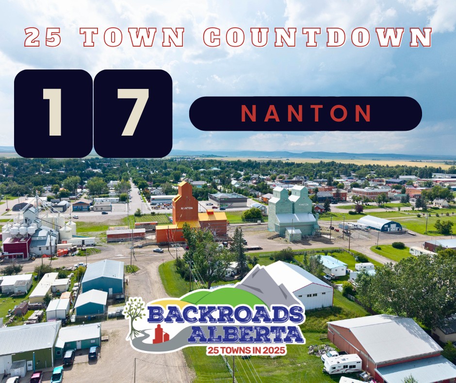 Stop 17 — Nanton, AB ✈️🍬
Sometimes the best towns are the ones you think you already know.
Nanton had always been a quick stop for me — famous water, stretch the legs, move on. But staying longer revealed so much more: a community parade, a world-class aviation museum, etc.