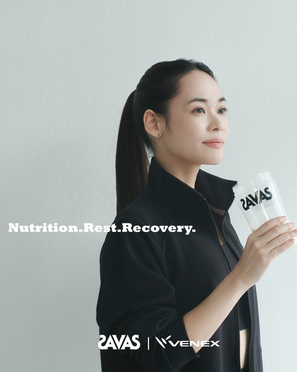 プロテインブランド「ザバス」とリカバリーブランド「VENEX」が、初の