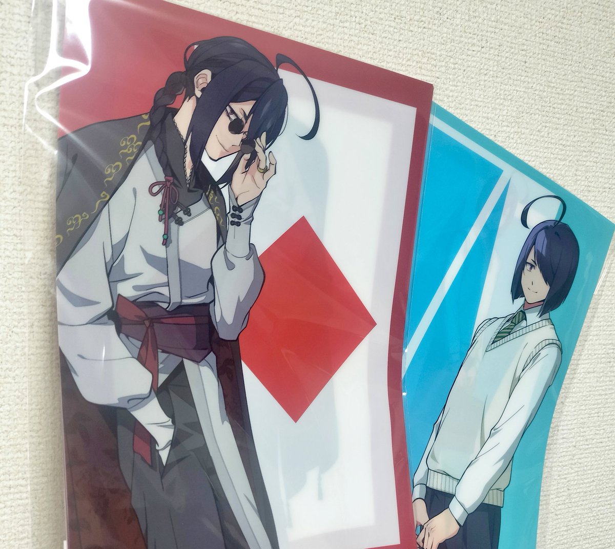 コミケ用のクリアファイル届きました！ 個人制作でもこんなちゃんと