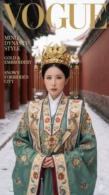 大唐盛世与巴黎写真照

Nano banana pro提示词：

生成一张 9:16 竖版「大唐盛世与巴黎」写实照片：以我上传的 FACE_REF Show more