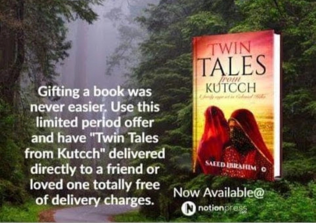 HISTORY, NOSTALGIA, ROMANCE ...  and a story that stays with you.
 
Use the link below and have the book sent anywhere in India free of delivery charges.

notionpress.com/in/read/twin-t…

Offer valid from 16 to 31 Dec 2025