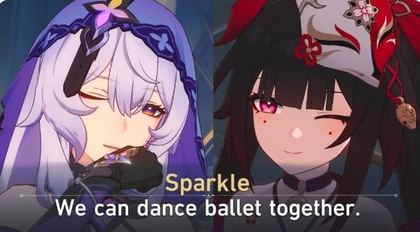 Black Swan might be gayest hsr character