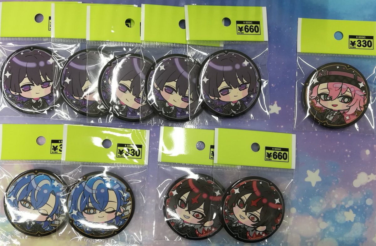 入荷情報】 『クロノヴァ』より 🎃2025年ハロウィンver.🎃 缶バッジが