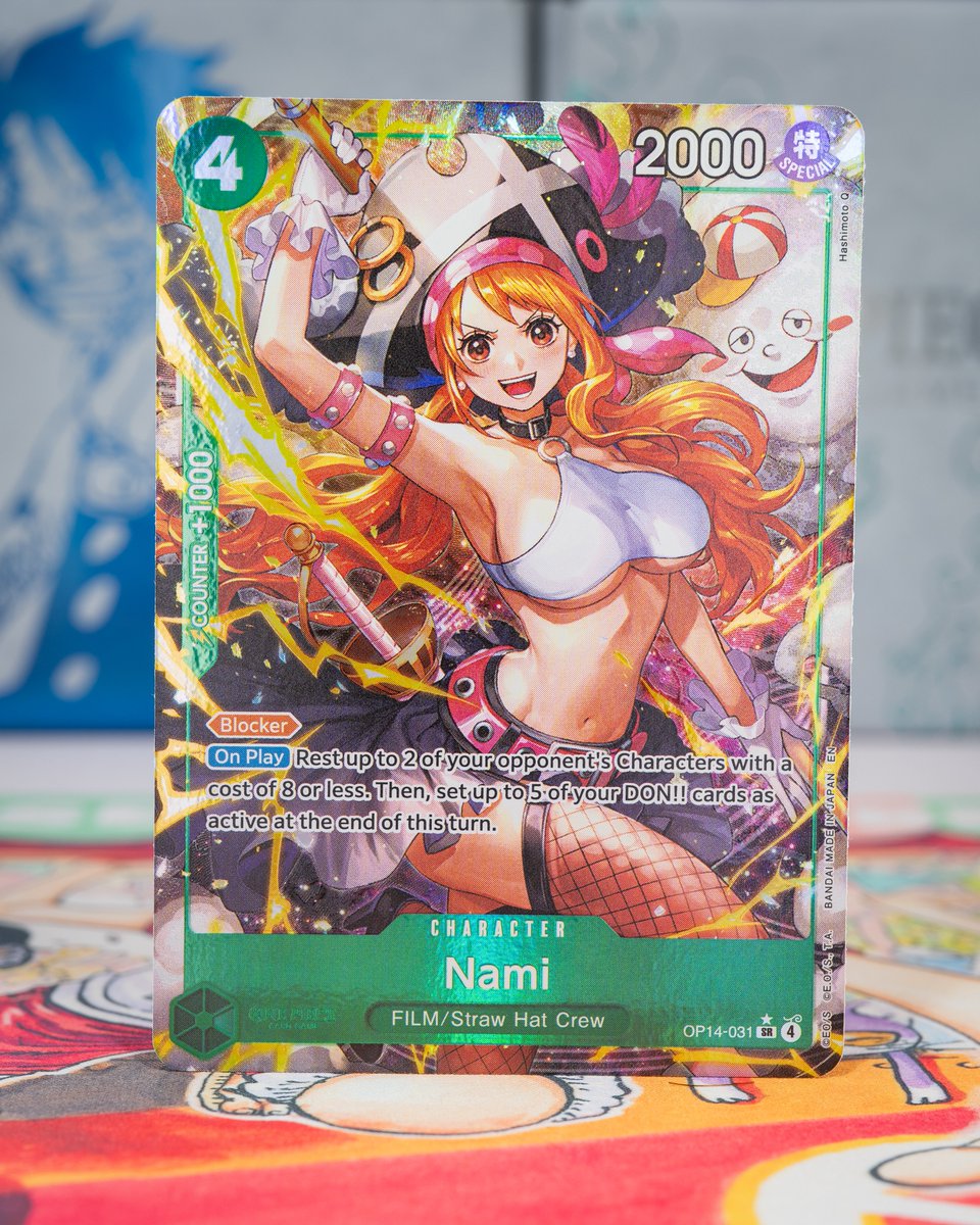 OPCG BOOSTER PACK -THE AZURE SEA'S SEVEN- [OP14-EB04] CARD REVEALS