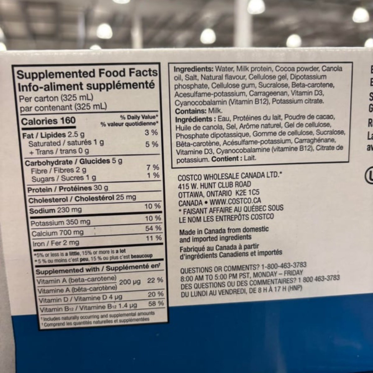 6ixbuzztv's tweet image. Costco’s Kirkland releases 30g protein shakes for roughly $1 each