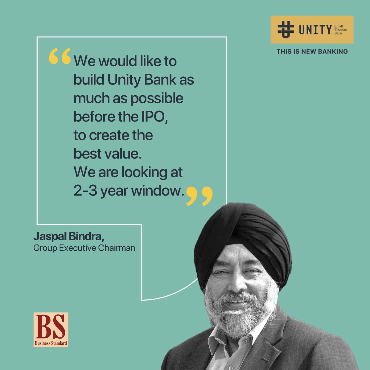 Today, our main line of business is loans to MSMEs. Another business growing in size is commercial banking. Gold lending is operational in 30 branches and we plan to expand this to 100. Jaspal Bindra our Group Executive Chairman shares the roadmap ahead bit.ly/4rY3AvO