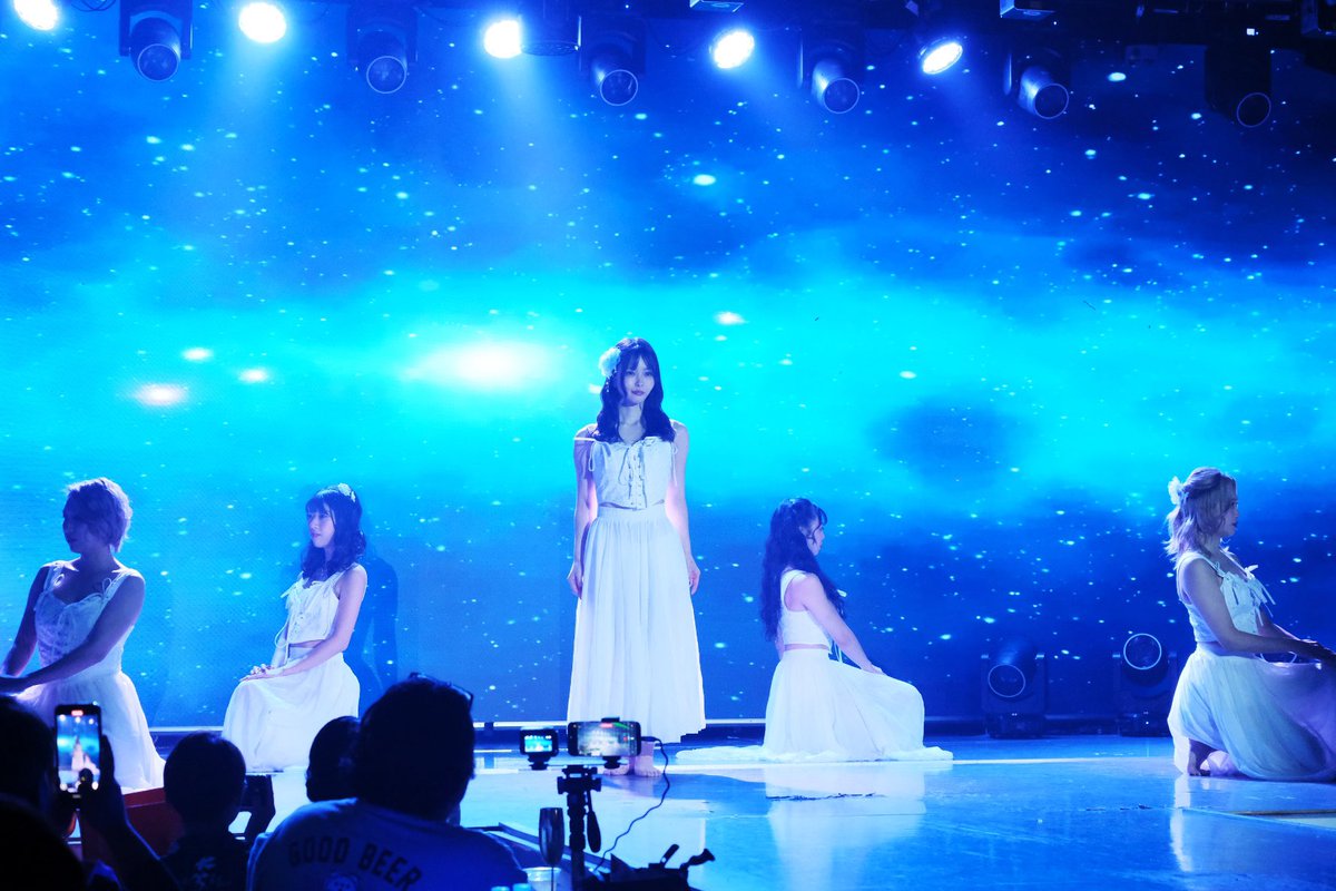 Here's a photo from a part of the show — シンクロニシティ.🧸🩵🎂📸🐒🌺