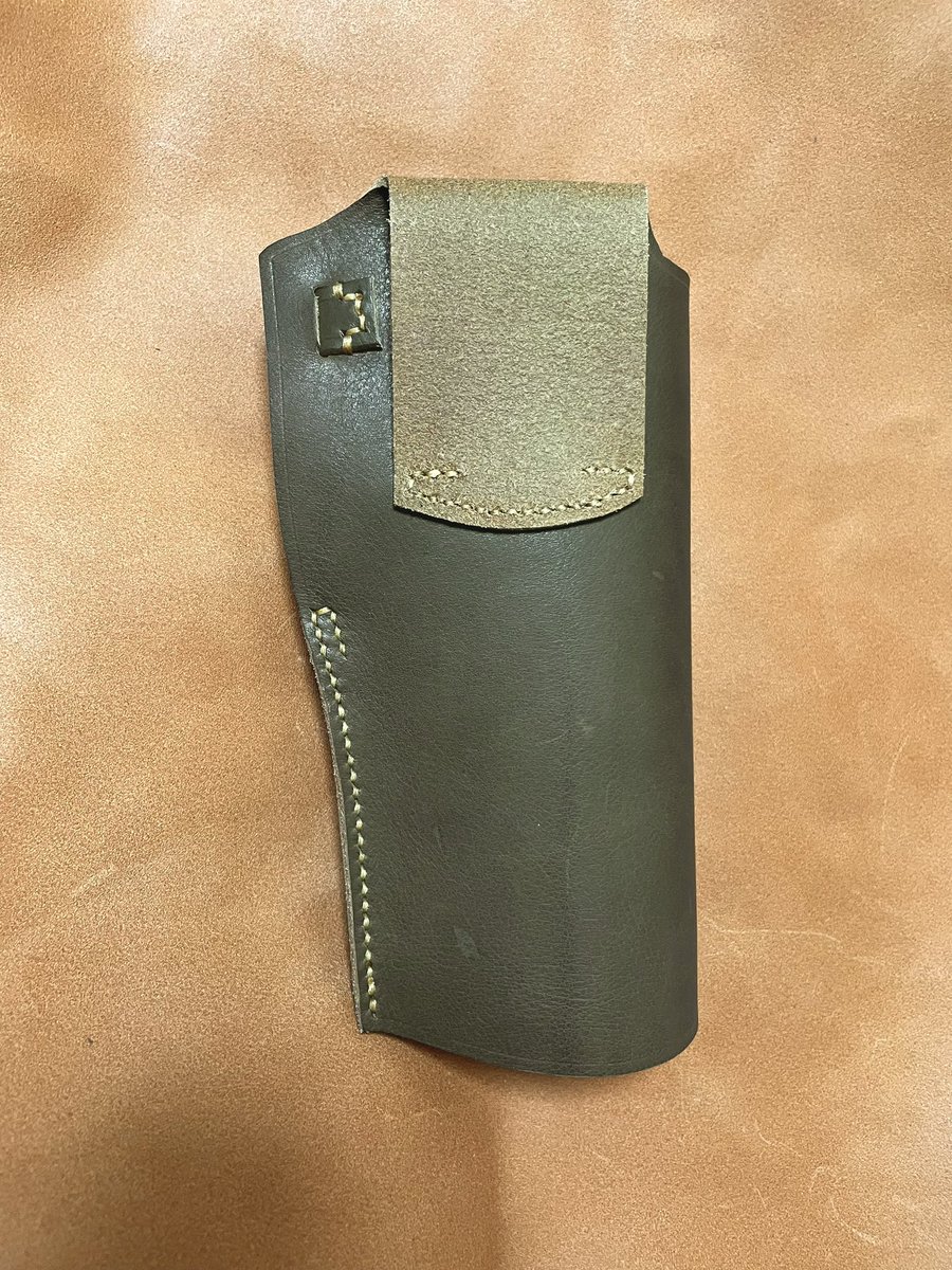 Vz61 スコーピオン用左利きレザーホルスター No.729 Vz61 スコーピオン用左利きレザーホルスター No.729