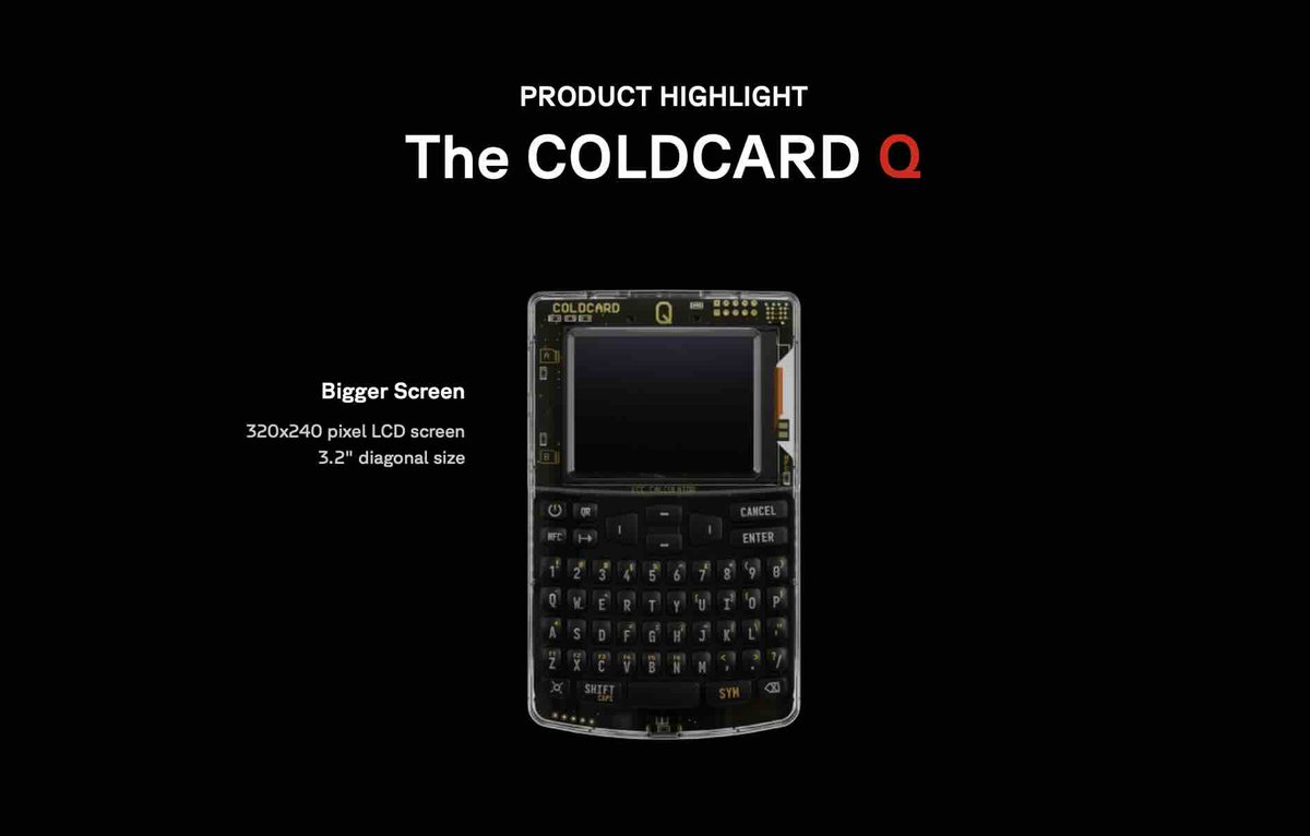 BitcoinBuilde's tweet photo. What makes Coldcard different from every other hardware wallet?
✔ Air-gapped by design
✔ Bitcoin-only firmware
✔ Built for adversarial environments
🤜Full review  https://t.co/XoxHVYThPT
#BitcoinSecurity #Coldcard #HardwareWallet https://t.co/vJ11d3ZyNF