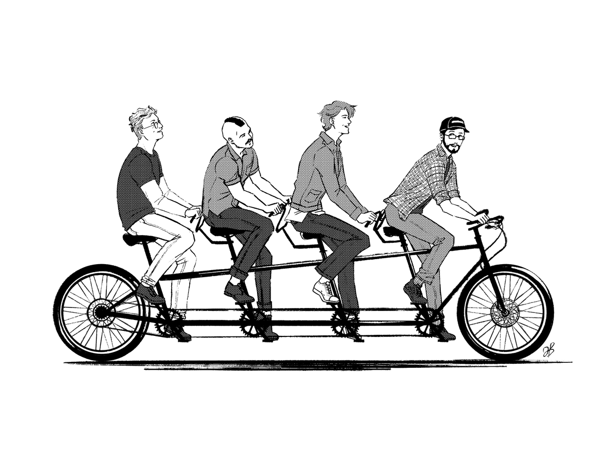 "It's kinda like riding a bike." #thebrobecks