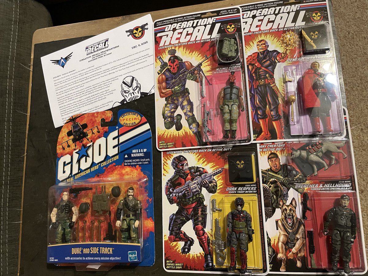 dtkordish's tweet photo. Lovely presents from my PO. Excited to finally have some #OperationRecall figures! The Mzimu Corps figure is by far my favorite out of this wave, so I had to open it up first. Incredible
#GIJoe https://t.co/c3azmTpzTY
