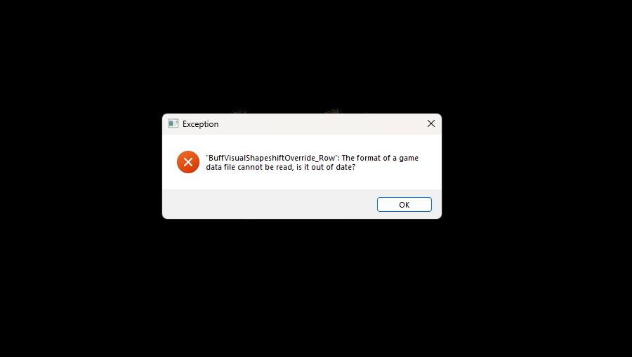 toniONice's tweet photo. @pathofexile the new update broke the game https://t.co/9Cej6IDqwx