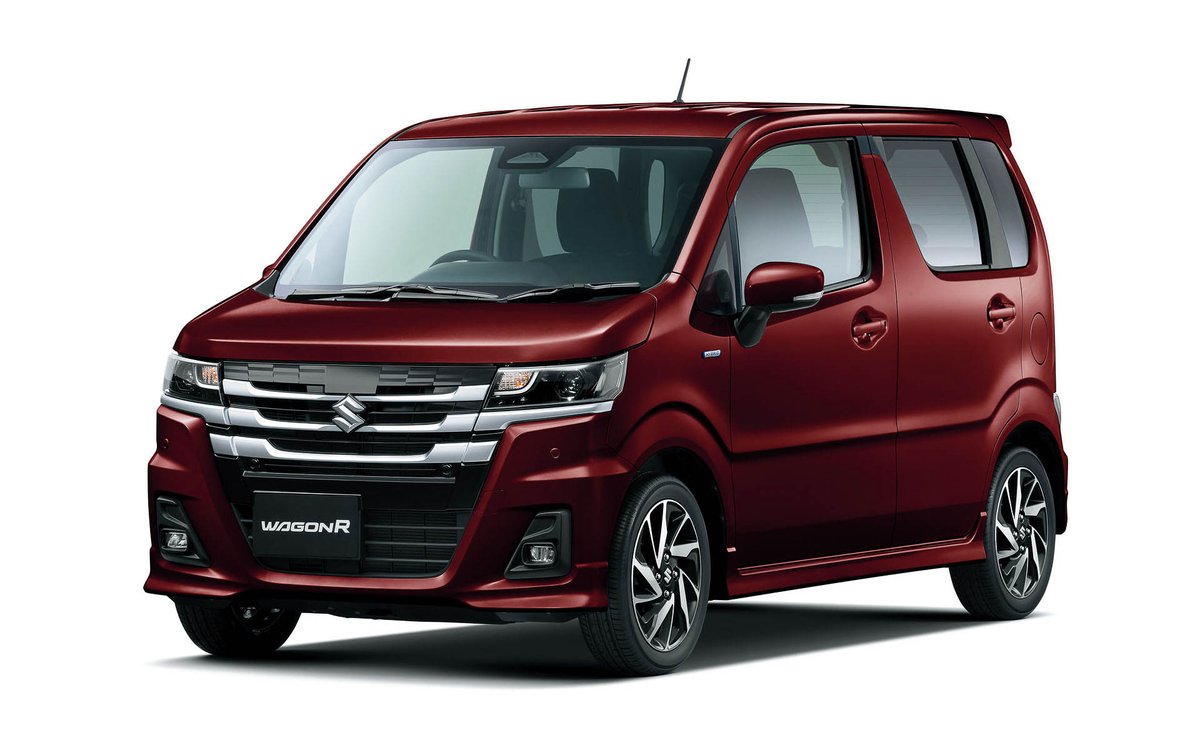 MC後のワゴンRは個人的にはZXのベルベットダークレッドパールが好きだな