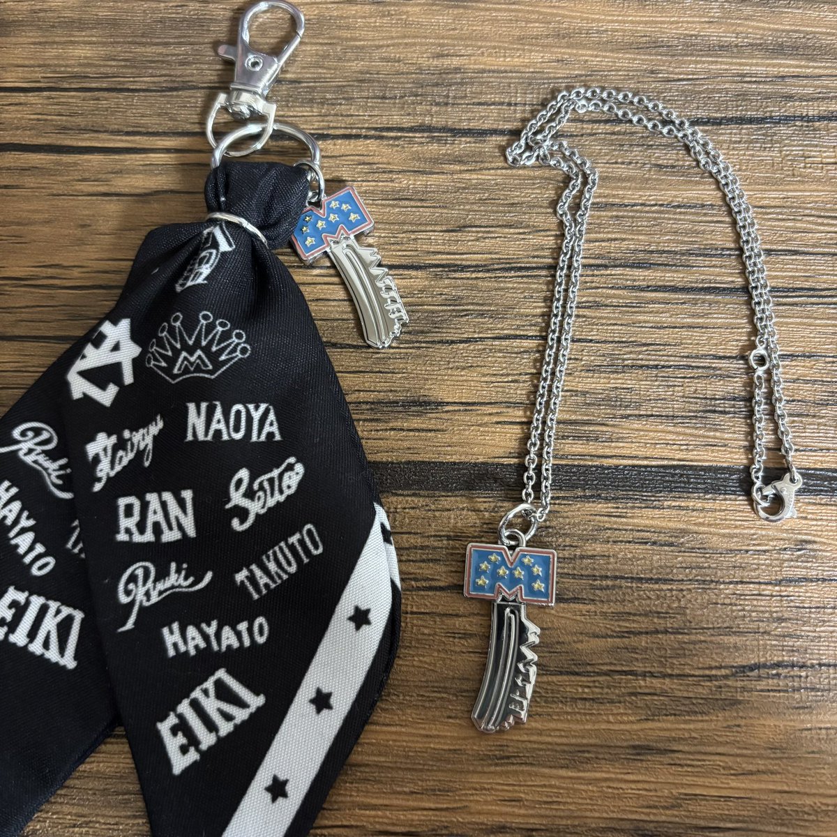 MAZZEL NAOYA バンダナキーホルダー まぜべや