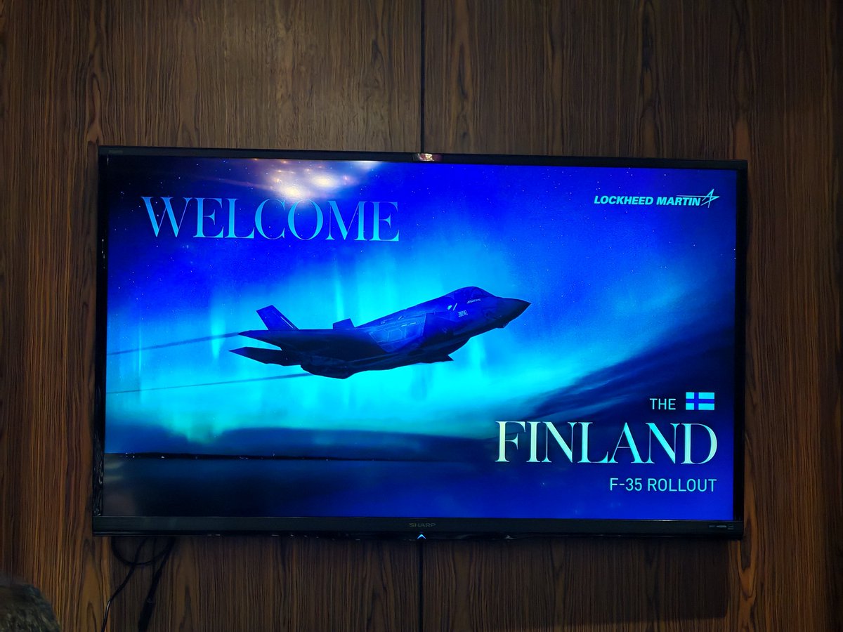 1 day to go for <a href="/FinnishAirForce/">Ilmavoimat</a> #F35 -rollout at <a href="/LockheedMartin/">Lockheed Martin</a> Fort Worth. #avgeek #ilmavoimat