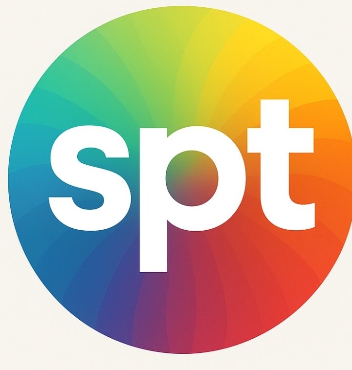 A nova logo do <a href="/SBTonline/">SBT</a> para a ser SPT: a nova emissora do 9 dedos.