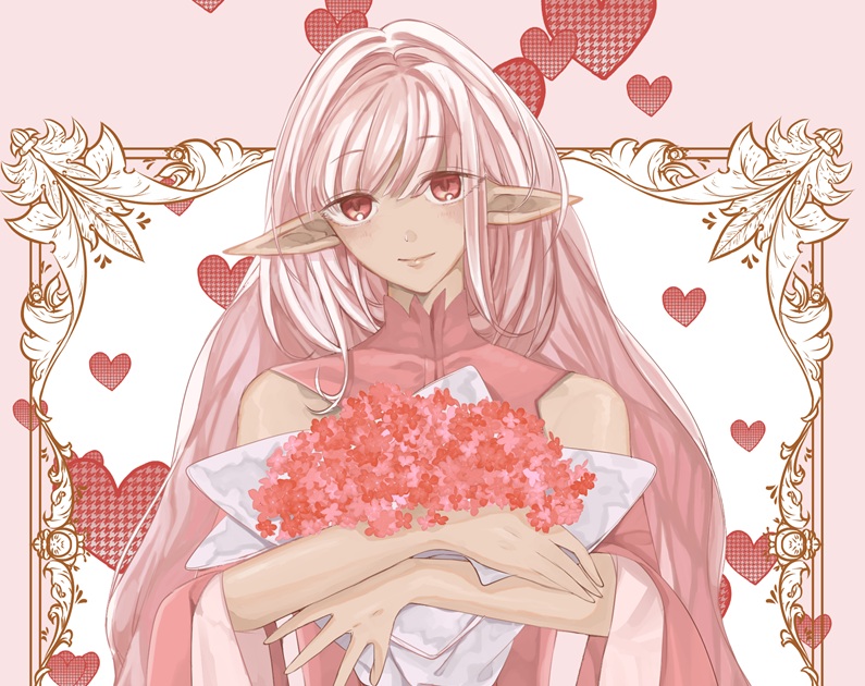 すごく昔に描いたオリジナル絵が出てきたのであげてみる！