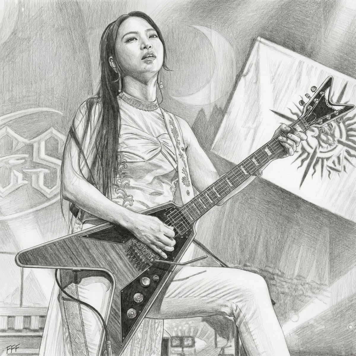 Miyako #LOVEBITES #Guitarist 2024/04/08