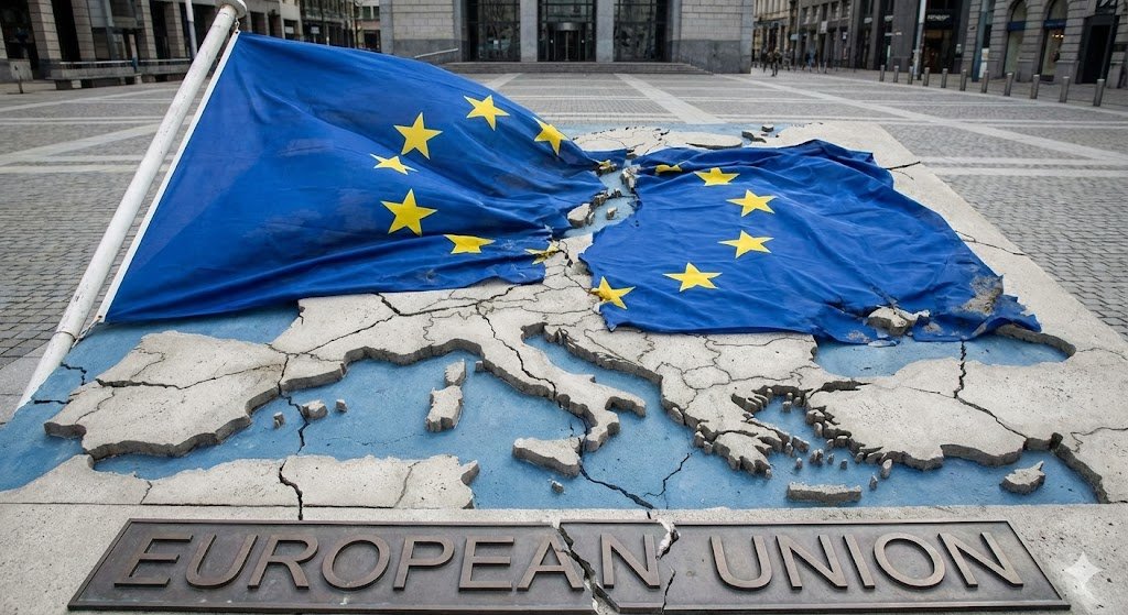 Why Europe and NATO are pushing for war:

1. The EU is bankrupt, trapped in a sovereign debt crisis.​
2. A self‑inflicted migrant crisis.
3. Overregulation is choking growth and killing innovation.​

War is their only way to distract the public from an imploding internal crisis.