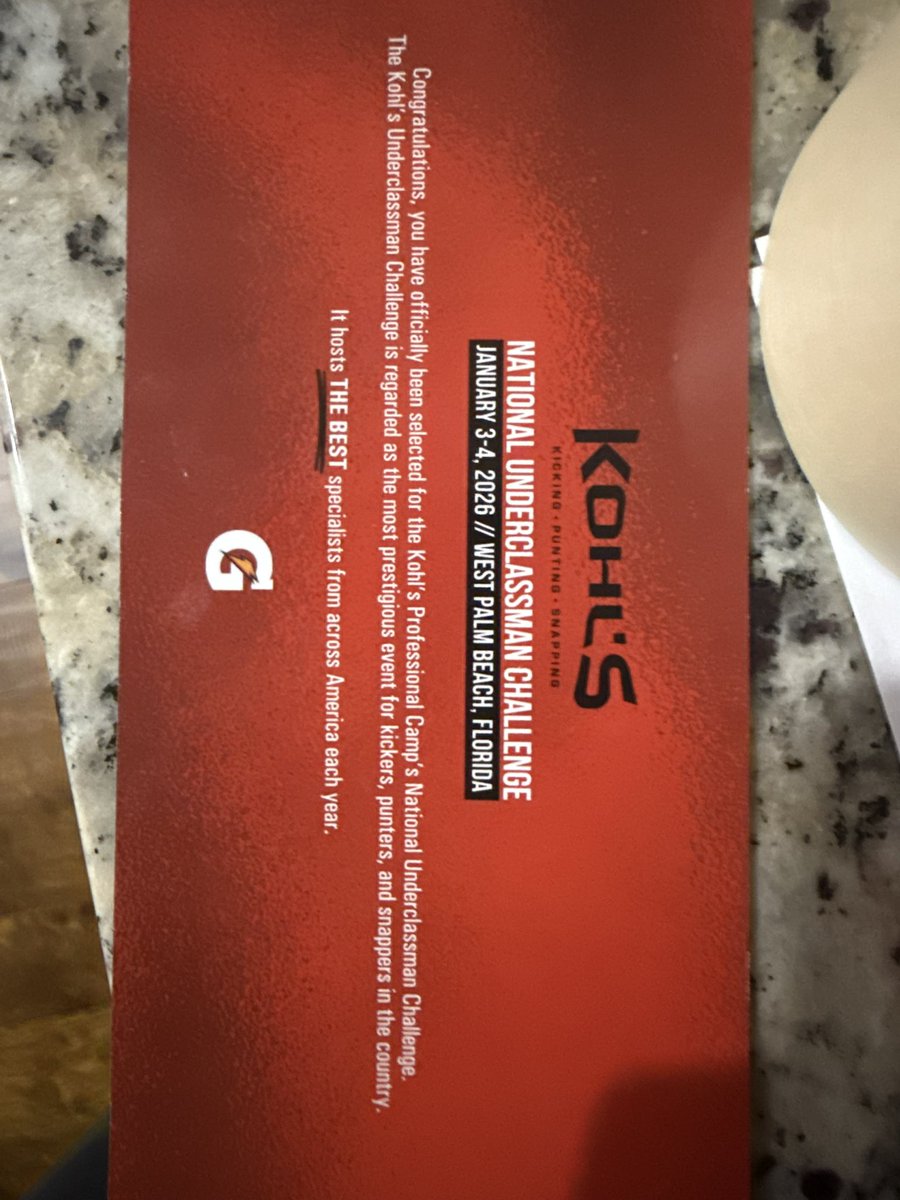 BradenAutrey's tweet photo. Great camp by @KohlsSnapping @KohlsKicking. Got invited to the Invite-Only Kohls Underclassmen Challenge! Can’t wait! @payneBwalker @CoachAurandt @NOHSFootball @RecruitNorthFB https://t.co/MBTyhioFK1