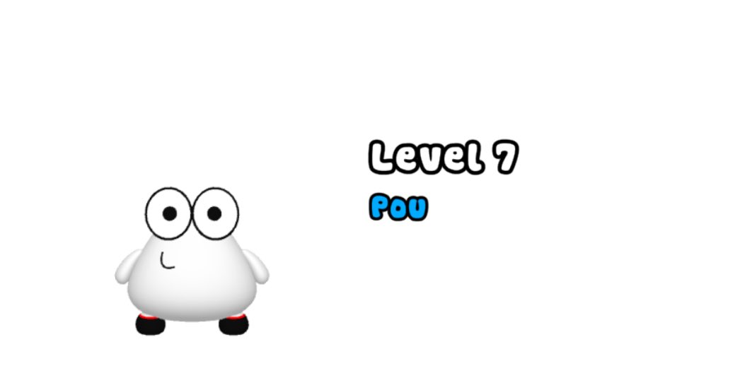 cutreeee's tweet photo. I just reached level 7 ! ^_^ #pou3d #pou2 #pou https://t.co/l7TbUN4iLY https://t.co/ChDt6J8D0L