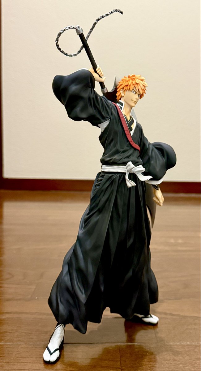 グランディスタのBLEACH黒崎一護リペイント完成。 色々迷走したけど