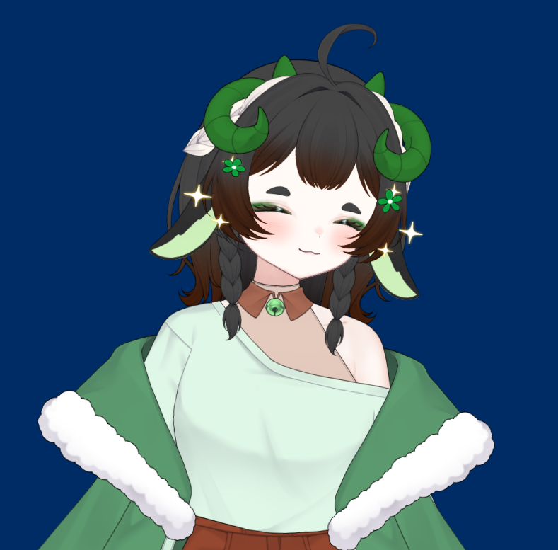 Baaka_Komii's tweet photo. I forgot to make a post about this, but during my last stream I used the #yamicustomizablemodel

I had a lot of fun messing with it and making somethin I liked, also learned a bit about Vtube Studio in the process https://t.co/bOTk6OF0s7