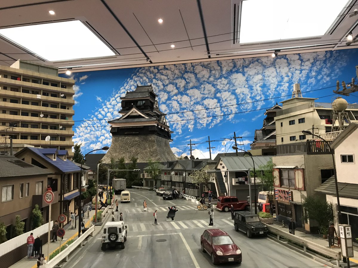 新しい創造的なレトロな城の寝室のテーsq3 8年前の今日。 熊本城×特撮美術 天守再現プロジェクト展 開幕