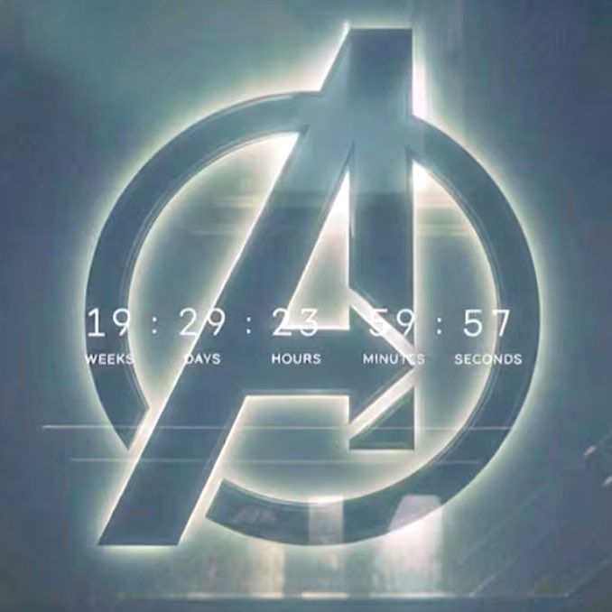 Marvel Studios has officially begun the countdown to #AvengersDoomsday