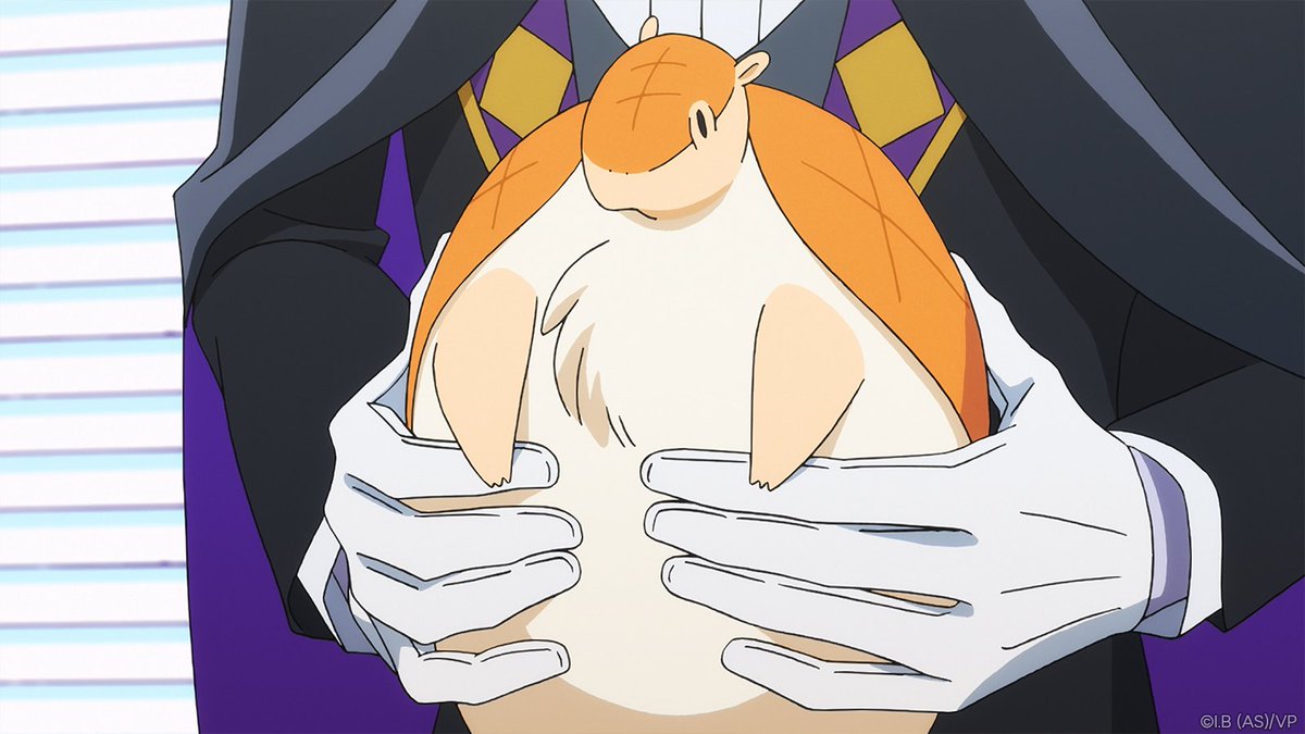 Crunchyroll's tweet image. *hands you an armadillo*