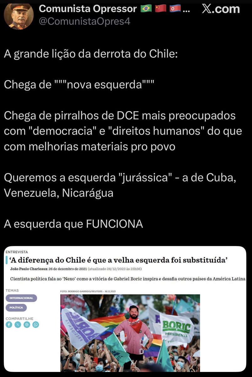 No dia que eu ver um comunisteen defender sua vaga na lavoura de cana de açúcar , talvez eu considere que possa de alguma forma funcionar. 
Do contrário é só um emocionado achando que é especial e que terá tratamento diferente, por ser devoto da seita.