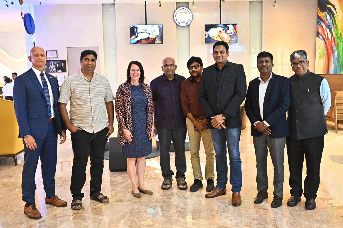 Quality time with Ms Laura E. Williams, US Consul General for Telangana, Andhra Pradesh and Odisha on Monday. @Novotel, Vijayawada. Photo credit: KVS Giri