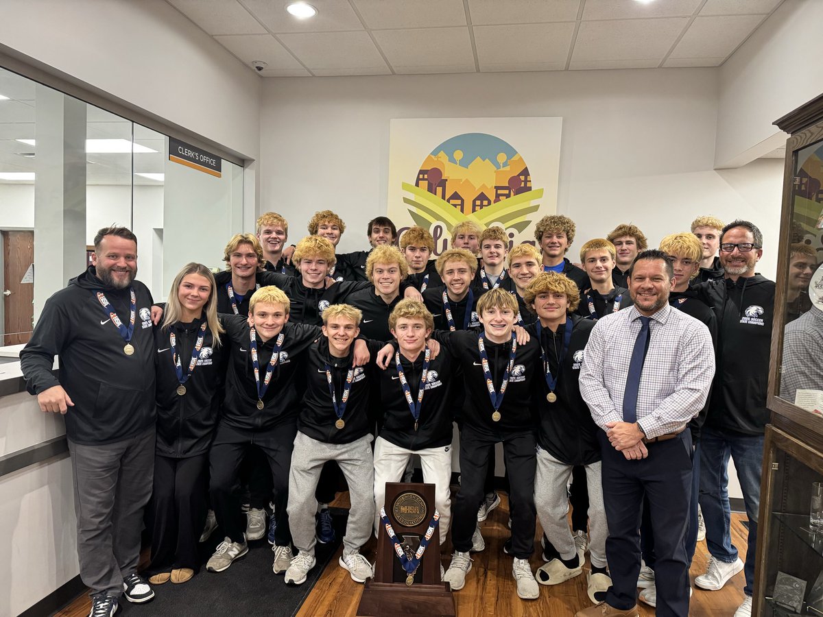 Thank you to Columbia City Council and Mayor Bob Hill for recognizing our 2025 State Champions. #columbiaproud <a href="/chseagles4/">Columbia High School</a> <a href="/chseaglesvball/">Columbia Volleyball</a> <a href="/CHSilsoccer/">Columbia High School Soccer</a> <a href="/AmandaBedard10/">Amanda Bedard</a> <a href="/BDReeves_CHS/">Brian Reeves</a>