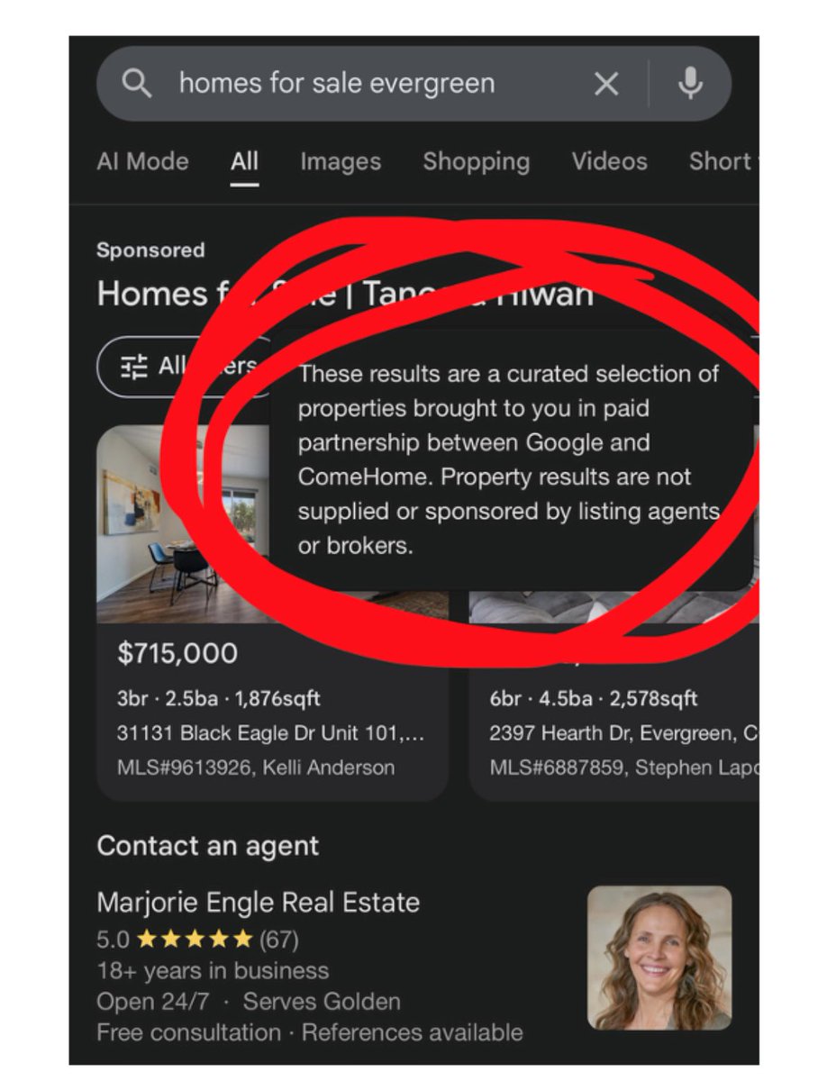 Google is going to out-Zillow Zillow and sell your lead to an even more random agent when you though