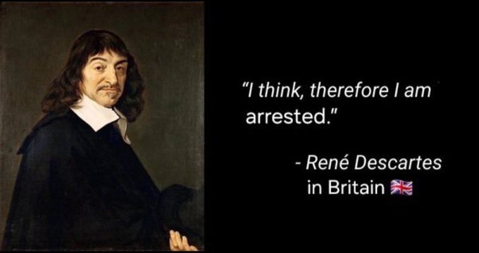 People are already being arrested because an officer thinks they MIGHT be silently praying in their mind. Thoughtcrime is already an arrestable offense in Britain.