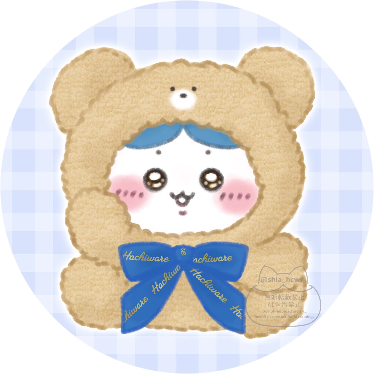 馬ちゃんページ♡⃜ ハチワレアイコン🐈 ♡で保存・使用大歓迎です✨