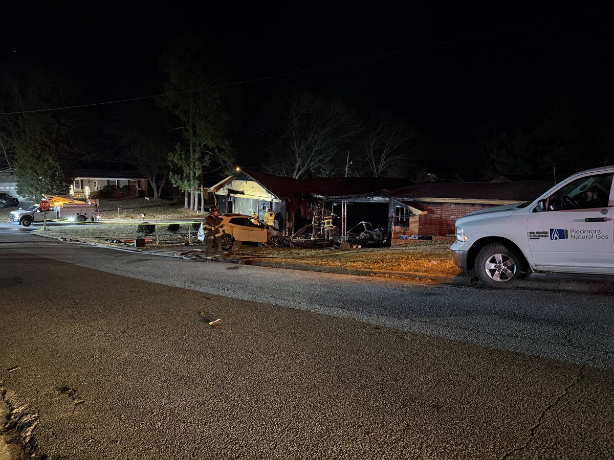 Firefighters still on the scene at a house fire on Laurel Street in Salisbury where the Salisbury Fire Department says a gas explosion injured 11 Salisbury firefighters, who were then sent to the hospital <a href="/SpecNews1CLT/">Spectrum News 1 CLT</a>