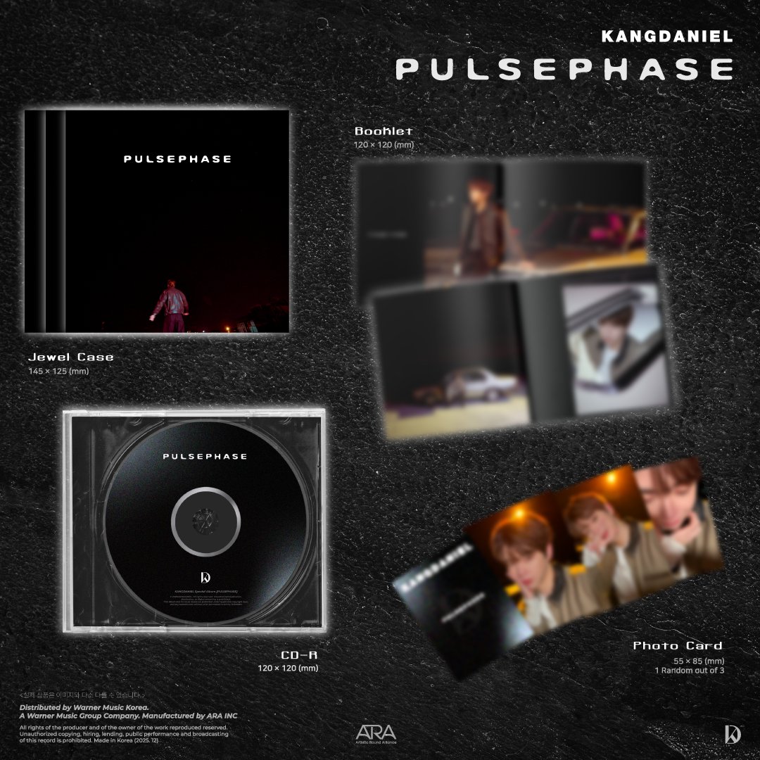 kd_officialx's tweet image. 강다니엘(KANGDANIEL)
SPECIAL ALBUM [𝐏𝐔𝐋𝐒𝐄𝐏𝐇𝐀𝐒𝐄]
Pre-Order Notice (Jewel ver.)

💿 예약 판매 : 2025.12.16 (화) 2PM (KST) ~

#강다니엘 #KANGDANIEL
#PULSEPHASE