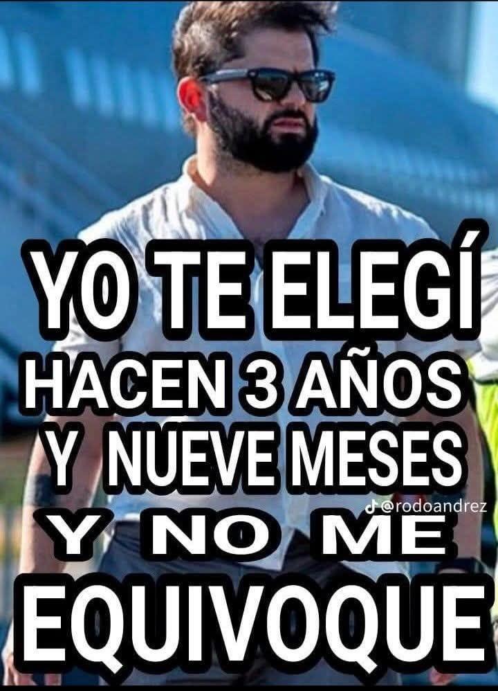 Orgullosa del voto que escogí !!