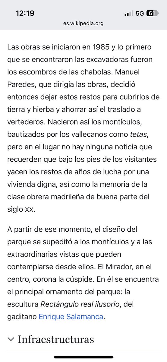 gretacv's tweet photo. @Lineamadrid imposible poner esto a través de la aplicación. La nueva placa con explicaciones en el cerro del tio pío no tiene sentido. Han copiado y pegado directamente de wikipedia y la señal diré que no hay información que la señal dice. Parece diseñado por M.Rajoy https://t.co/D2fERuslBJ