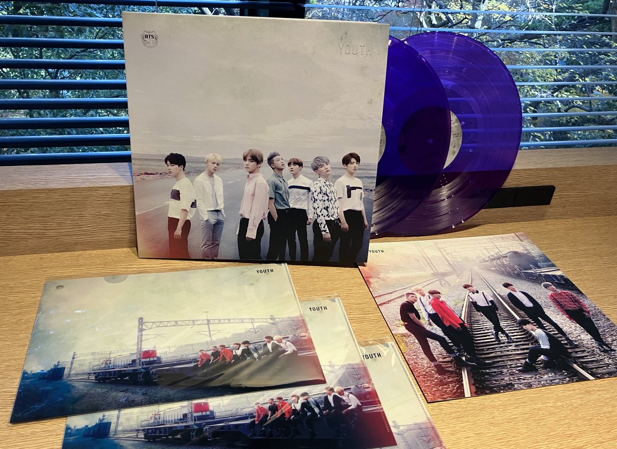 BTS(#防弾少年団)来週発売！『YOUTH (LP2枚組）』アナログレコード