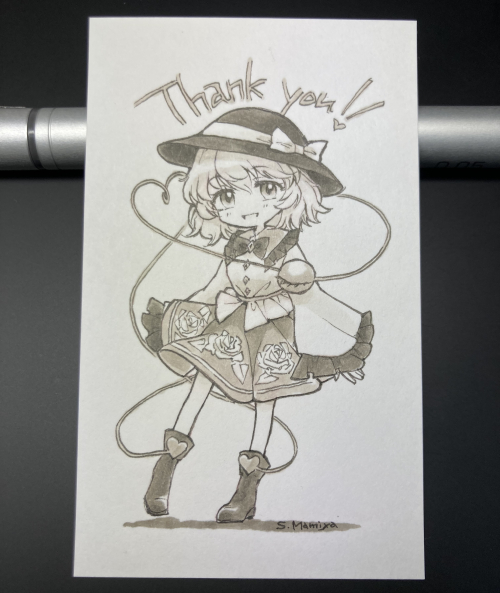 オークションにご参加いただいた皆様、ありがとうございました！無事届きますように🙏
BOOTHのご利用もありがとうございます😊