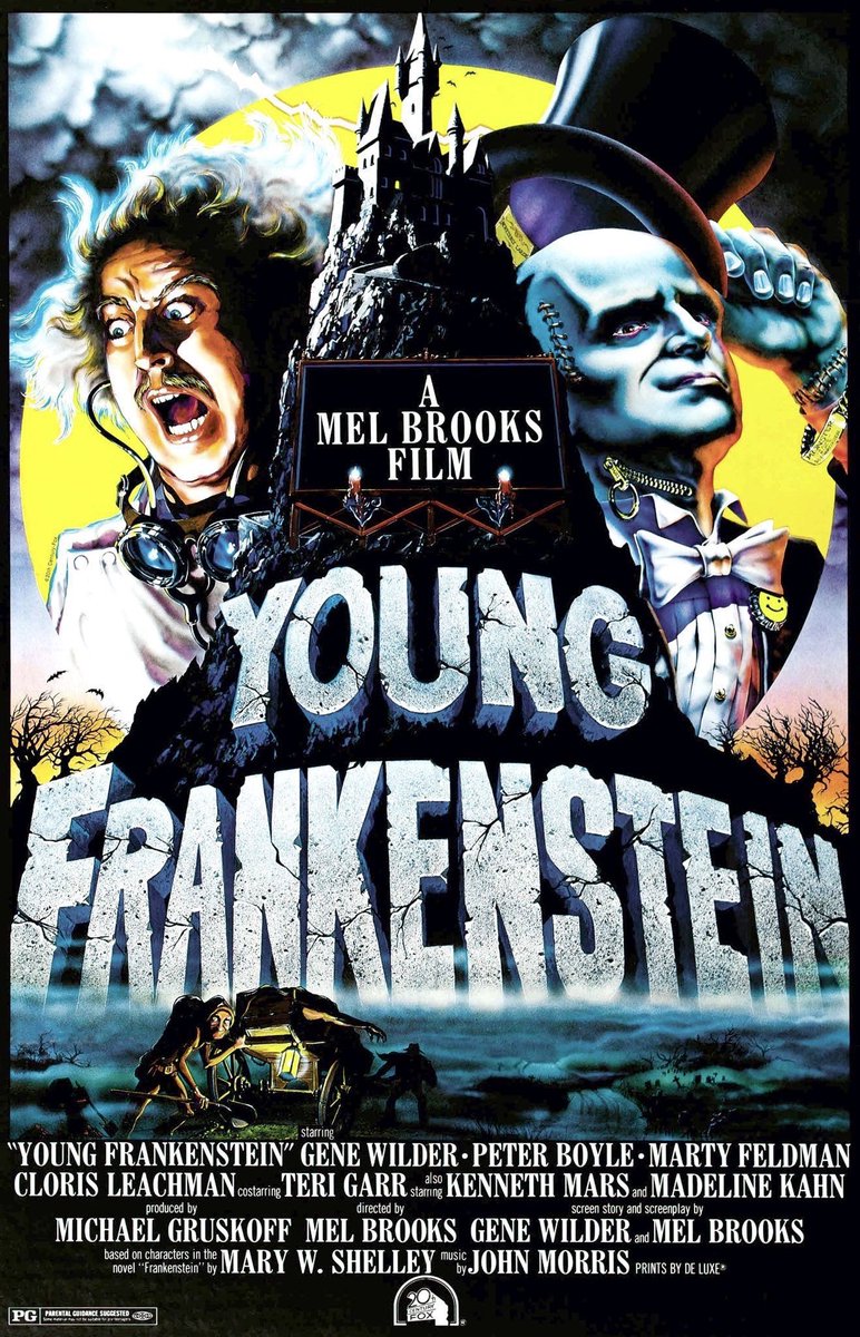 RetroNewsNow's tweet image. 🎬Mel Brooks’ ‘Young Frankenstein’ premiered in theaters 51 years ago, December 15, 1974