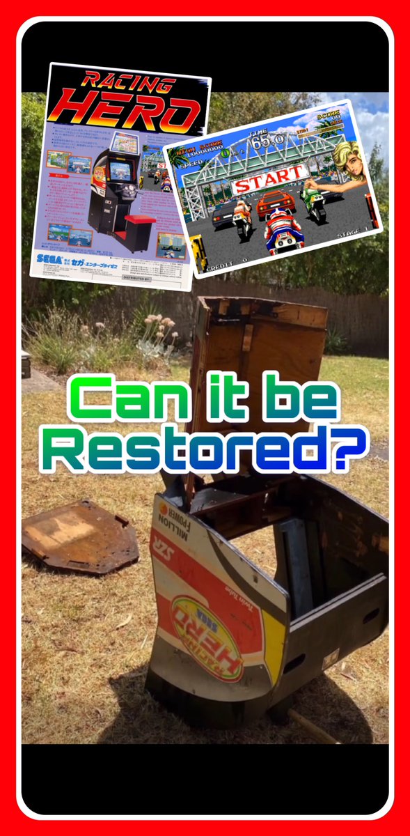 sean_tagg's tweet photo. A simple slide show of the SEGA Racing Hero I saved from the scrap. #sega #racinghero
https://t.co/mqJ3jO4gXt https://t.co/oKRd0SjMBF