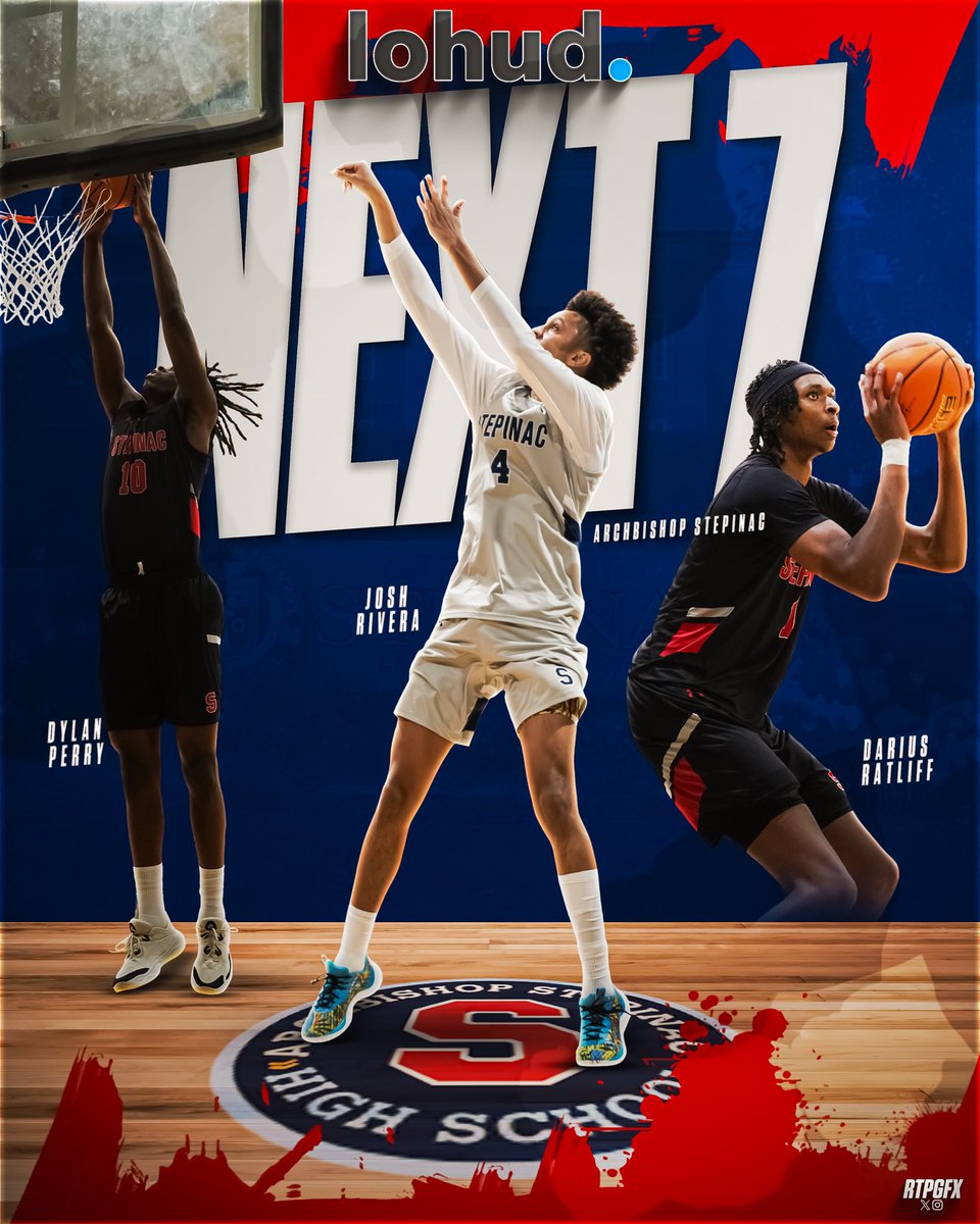 step_basketball's tweet image. LoHud Next 7 released earlier today! Congratulations to Dylan Perry, Josh Rivera and Darius Ratliff for being named LoHud Sports preseason next 7!
Edit: @rtpgfx 
#Stepinac #CHSAA #NY #DefineYourFuture