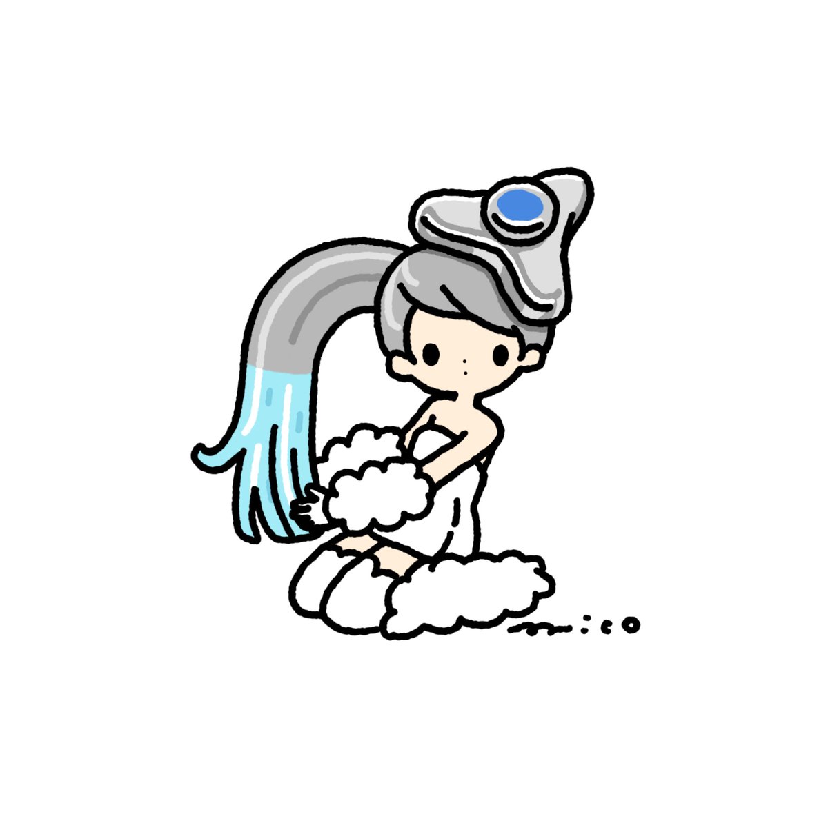 「Hand washing #今日は何の日 #手洗いの日」|paricoのイラスト