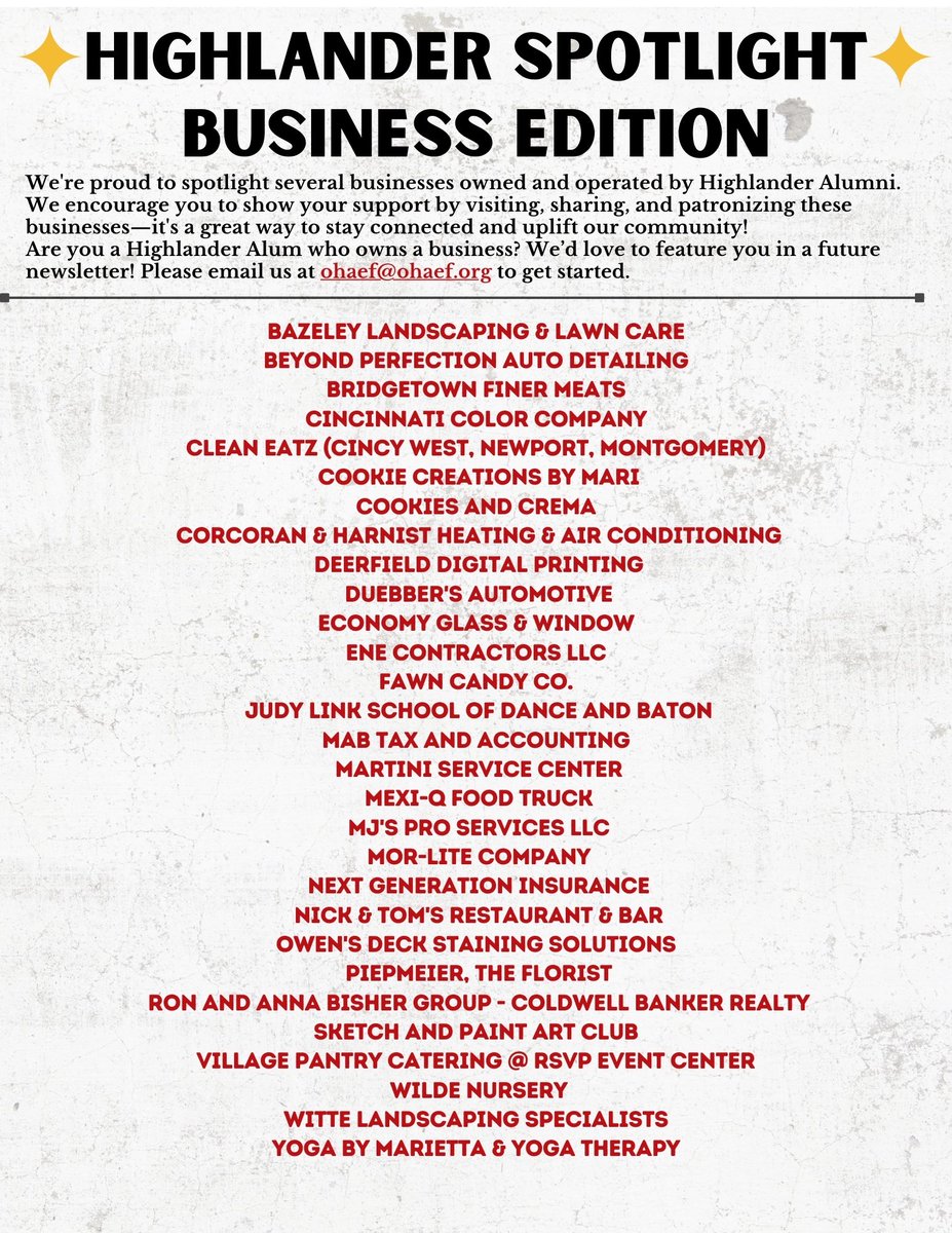 Oak Hills Alumni & Educational Foundation tweet media