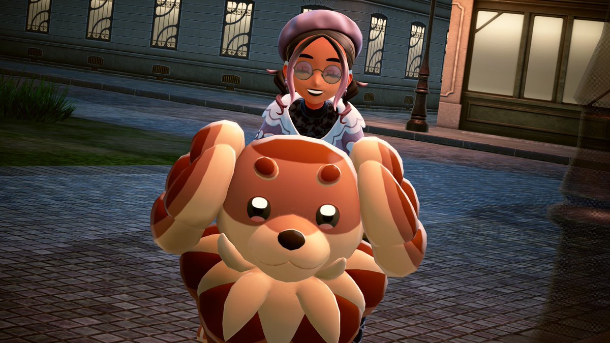 WoomyPanda's tweet photo. Caught a shiny alpha of my dog in the DLC 🫶🏽🤎🥖✨#LegendsZA #Pokemon #ShinyPokemon https://t.co/RabsyN3C84