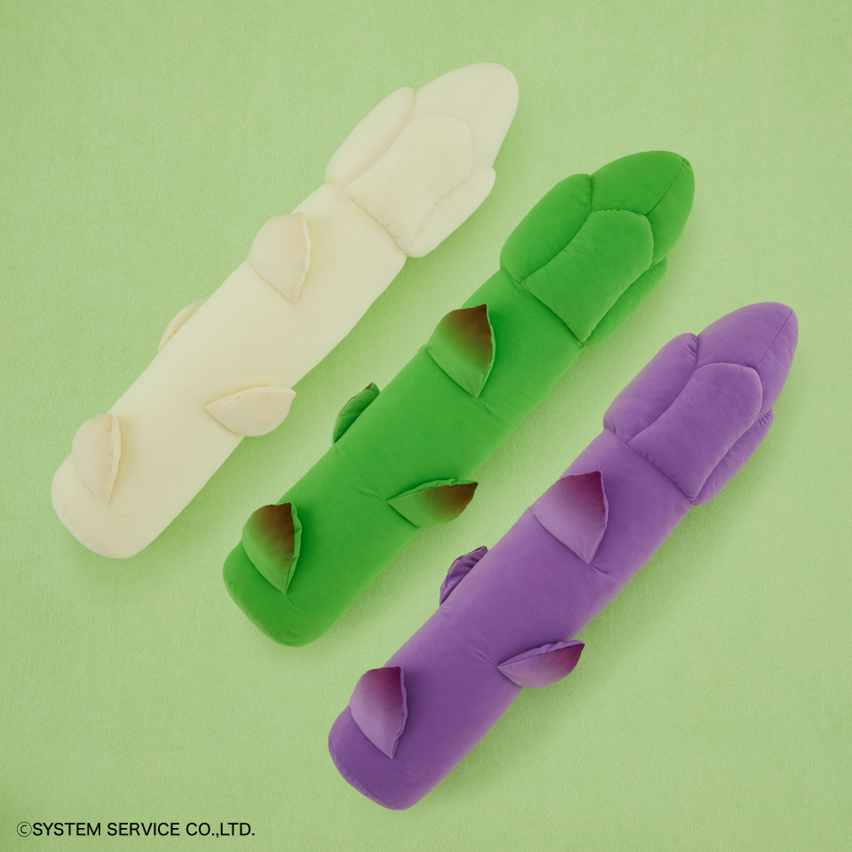 12月プライズ】 #FANS から「アスパラぬいぐるみXL Part3」が12月4週